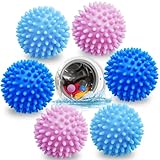 qingmeng 6 Stück Waschbälle, Trockner Bälle für Trockner Trocknerbälle...