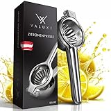 VALUXE® Premium Zitronenpresse Edelstahl - Hand Zitruspresse für Zitronen,...