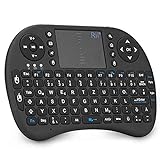 Rii i8 Mini Tastatur Wireless, Smart TV Tastatur, Kabellos Tastatur mit...