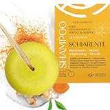 Ökologischer und veganer Aufheller - stumpfes Haar - hellt sich mit goldenen...