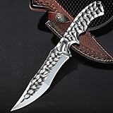 Japaknives Outdoor Messer Survival VG10 Stahl Jagdmesser Feststehende Klinge...