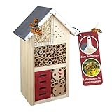 CULT at home Insektenhaus – Nistkasten für Nützlinge – Höhe 26 cm –...