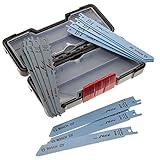 Bosch Professional 15tlg. Säbelsägeblatt Wood and Metal Set (für Holz und...