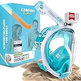 Die Preisgekrönte KAIMANA® Schnorchelmaske Kinder inkl. Tragetasche - absolut...