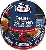 Appel Feuer-Röllchen – Leckere Heringsröllchen in scharfer Schaschlik-Sauce...