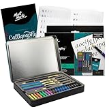 Mont Marte Kalligraphie-Set – 32-teilig – Enthält: 4x Kalligraphie-Füller,...