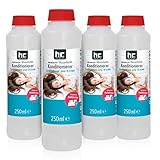 Höfer Chemie 4 x 250 ml Microactiv Wasserbetten Konditionierer mit Bubble Stop...