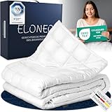 ELONEO NEU Gewichtsdecke 135x200 cm mit 11 kg, TÜV und Oeko-Tex Zertifiziert,...