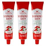 Ungarische Paprikacreme, mild (3x160g), zertifiziert koscher, importiert aus...