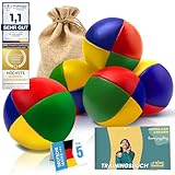 all Kids United® Jonglierbälle im 5er Set; Professionelles Jonglierball-Set im...