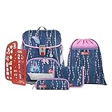 Step by Step Schulranzen-Set 2IN1 Plus „Mermaid Bella“ 6-teilig, blau-lila,...
