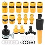 Gartenschlauch Anschluss Schlauchverbinder 1/2 Zoll Gardena Set 16 Stück...