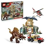 LEGO Jurassic World Spinosaurier & Quetzalcoatlus: Hubschrauber-Einsatz – 2...