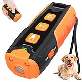 HZK Anti Bell Gerät für Hunde,Ultraschall Hundeabwehr, 3 Modi...