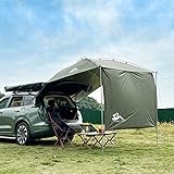 Hrefeu, SUV-Heckklappenzelt mit Markise, wasserdicht 3000 mm, UPF 50+,...