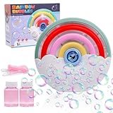 Seifenblasenmaschine Kinder – Tragbare Automatische Seifenblasenmaschine mit...