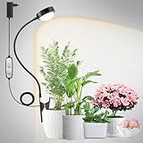 fayleer Pflanzenlampe LED Vollspektrum mit Optischer Linse für Hohe PPFD, Pot...