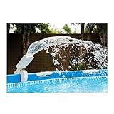 Intex vierfarbige LED Pool Dusche Wasser Sprüher für Frame Pool