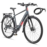 TELEFUNKEN E-Bike 28 Zoll Fahrrad für Damen & Herren | Pedelec Urban Citybike...