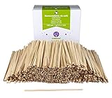 1000 Stk. Rührstäbchen 14 cm lange aus Holz. Einweg Kaffeestäbchen, Kaffee...