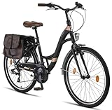 Licorne Bike Stella Plus Premium City Bike in 26 Zoll Aluminium Fahrrad für...