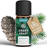 Fjorland BIO Zirbenöl 10 ml – 100 % naturrein & ätherisch – Wildwuchs...