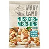 Maryland Nusskernmischung 200g Beutel - Nuss Mischung aus Mandeln blanchiert,...