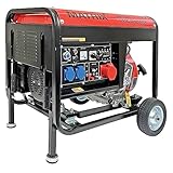 Matrix PG 7000D Notstromaggregat Diesel Stromerzeuger Stromgenerator 400V 230V...