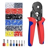 Behiruch Crimpzange Aderendhülsen Set, mit 1300 Stück Aderendhülsen, für...