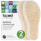 biped minimal sole BURGOS - 2 Paar Einlegesohlen für Minimal- & Barfußschuhe -...