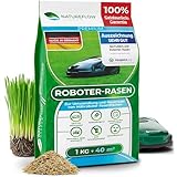 Mähroboter Rasensamen schnellkeimend 1kg TEST SEHR GUT - Roboter Grassamen Made...