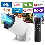 Mini Beamer, Upgrade 4K Smart Heimkino Projektor mit Android 11, 2.4/5G Dual...