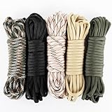 Romon Paracord 550 Seil 30 Meter, Paracord Set 4mm, Paracord Bänder, Schnur...