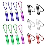 flintronic 14PCS Mini Taschenlampe, Tragbare Mini LED Schlüsselanhänger Licht...