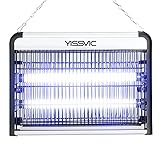 Yissvic Elektrischer Insektenvernichter 20W Led Mückenlampe mit UV Licht gegen...