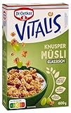 Dr. Oetker Vitalis Knuspermüsli klassisch, Knuspriges Frühstücksmüsli mit...
