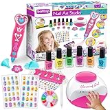 LemonDream Nagelstudio Kinder Mädchen Geschenke Mädchen 7-12 Jahre Nagellack...