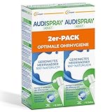 AUDISPRAY ADULT x 2 - Regelmäßige Ohrenhygiene - 100 Prozent natürliche...