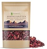 Gourmetia® Hibiskusblüten 350g, Hibiskusblütentee ganz und getrocknet - 100%...