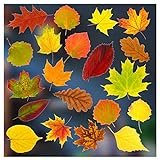 Stickers4 – Herbst Dekoration – 20 statisch haftende doppelseitige...