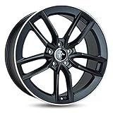 Keskin Tuning KT21 8.5JX19 5/112 ET45 66.6 MATT BLACK LIP POLISH Alufelge