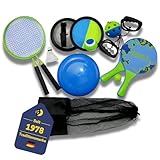 BEST SPORTING Beach Game Set I 5 Verschiedene Strand-Spiele I Outdoor...