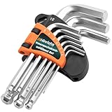 Hinrichs 9 tlg. Innensechskantschlüssel Satz Metrisch - Innensechskant Satz mit...