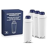 Mutital 4 Stück Kaffeevollautomat Wasserfilter, Ersatz Kompatibel mit Delonghi...