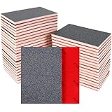 24 Stück Schleifschwämme Set, 80-3000 Körnung Nass-Trocken-Schleifpapier,...