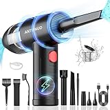 2 in 1 Druckluftspray Staubgebläse und Staubsauger, 3-Gang Elektrisches...