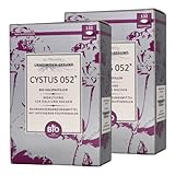 CYSTUS 052 Bio Halspastillen I wohltuend für Hals und Rachen I 2x 132 Stück im...