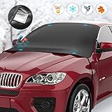 Frontscheibenabdeckung Winter Schneeschutz Auto Frontscheibe Auto...