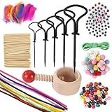 BUCOMTU Kastanienbohrer Kinder, Kastanien Bastelset Kinder,1,5-5 mm mit...