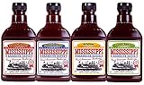 Mississippi - Barbecue-Saucen - 4 x 510g Probierpaket